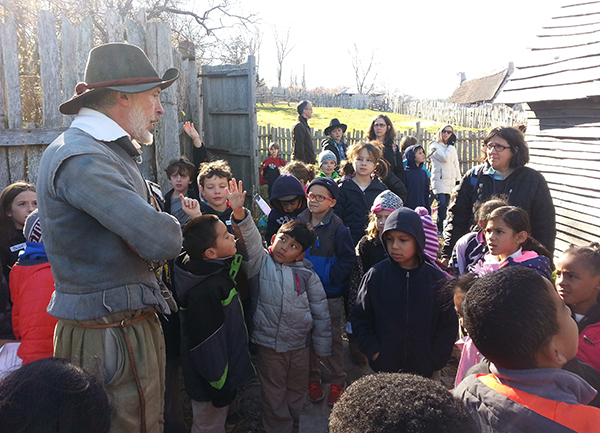 First Graders  visit Plimouth Plantation