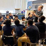 Middle School Students Explore Light & Matter